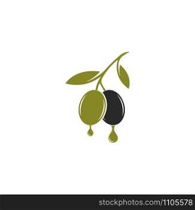 set of Olive logo vector illustration design