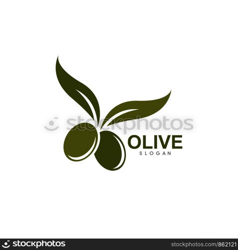 set of Olive logo vector illustration design