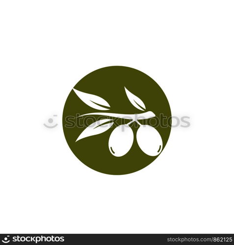 set of Olive logo vector illustration design