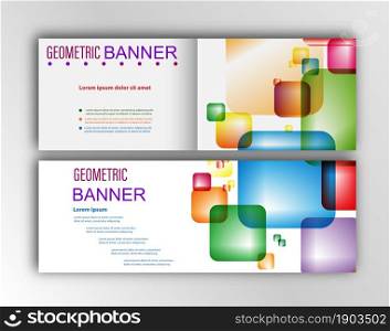 set of patterns with geometric intersecting elements for banners, covers and simple backgrounds in a minimalist style. Flat design