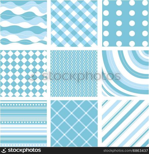 Set of plaid patterns