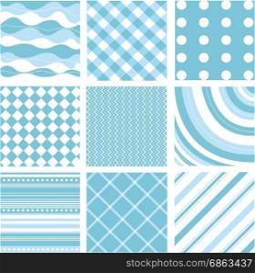 Set of plaid patterns