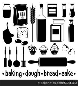 Set of products for baking