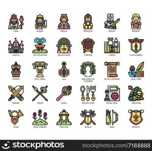 Set of royalty thin line and pixel perfect icons for any web and app project.