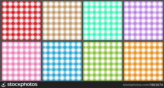 set of seamless multi-colored backgrounds for posters, banners, postcards and creative design