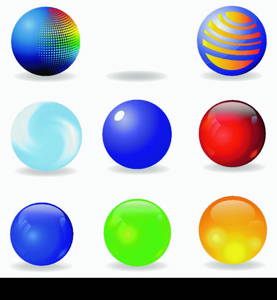 set of spheres