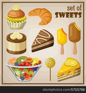 Set Of Sweets
