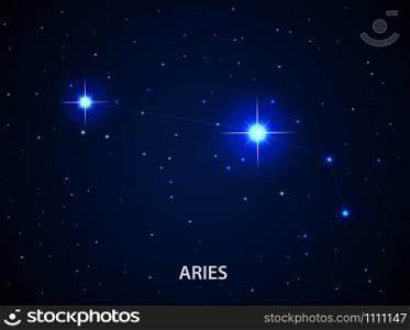 Set of Symbol Zodiac Aries