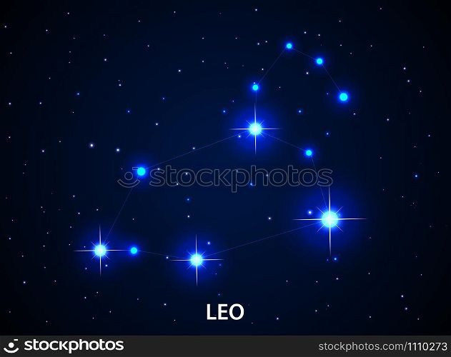 Set of Symbol Zodiac Leo