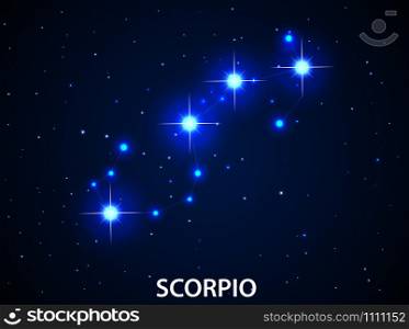 Set of Symbol Zodiac Scorpio