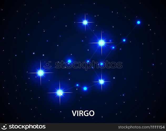 Set of Symbol Zodiac Virgo