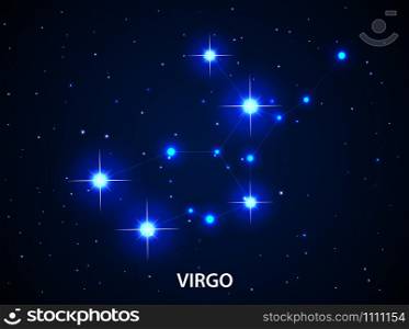 Set of Symbol Zodiac Virgo