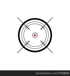 set of target icon vector