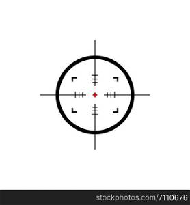 set of target icon vector