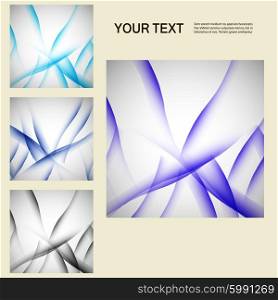 Set of vector abstract line background EPS10.. Set of vector abstract line background EPS10