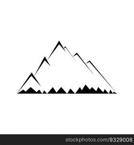 Set of vector mountain