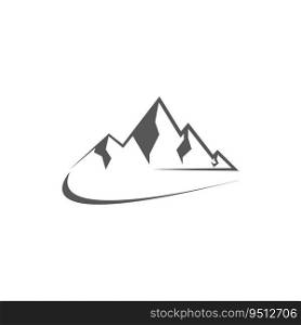 Set of vector mountain and outdoor adventures logo  
