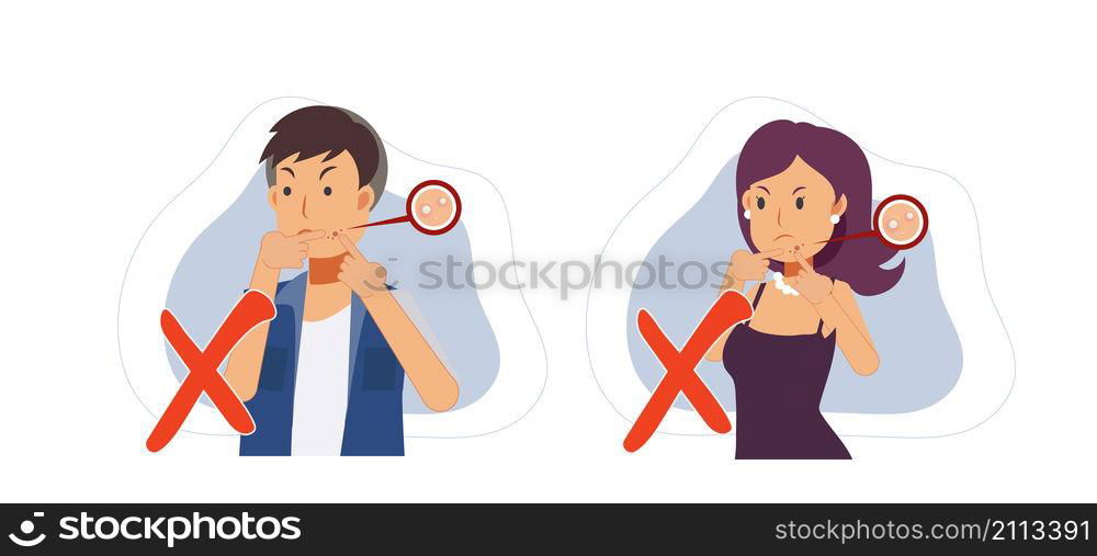 Surprised Pretty Woman. Astonished Laughing Girl Cartoon Vector Set ...