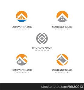 Set Real Estate , Property and Construction Logo design