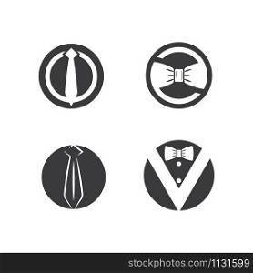 Set Tuxedo Logo Template vector symbol nature