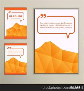 Set vector abstract triangle on white background. Set vector abstract triangle on white background.
