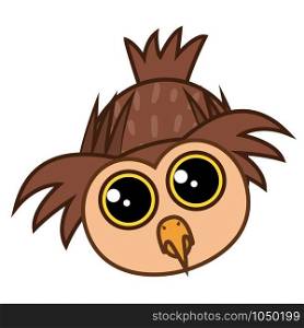 Set Vector Illustrations isolated character cartoon cute owl emoticons for site, info graphics, reports, comics. Set isolated Emoji character cartoon cute owl. Vector Illustrations