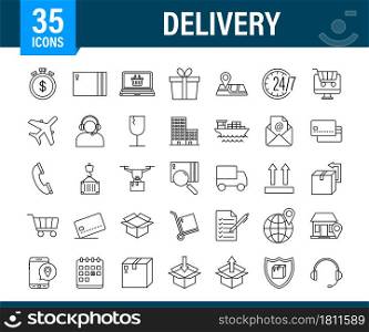 Set with delivery icon. Delivery service. Fast courier. Truck icon set. Vector stock illustration. Set with delivery icon. Delivery service. Fast courier. Truck icon set. Vector stock illustration.