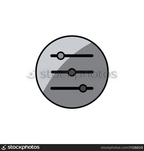 setting icon vector