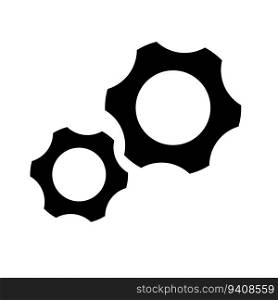 Settings icon. Additional gears icon. Vector illustration. EPS 10. stock image.. Settings icon. Additional gears icon. Vector illustration. EPS 10.