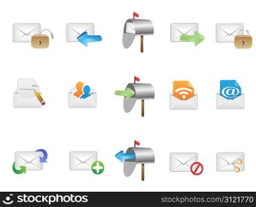 several email icon for web design