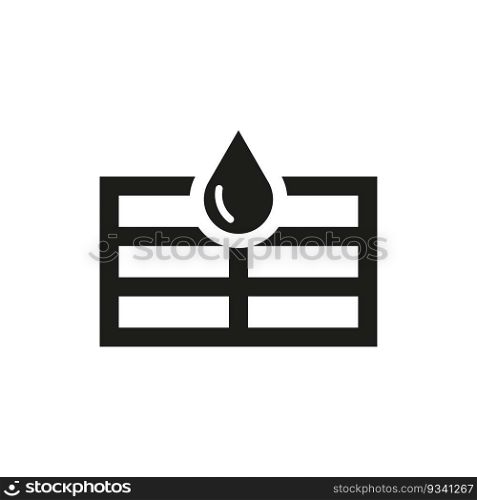 Sewerage system icon. Vector illustration. stock image. EPS 10.. Sewerage system icon. Vector illustration. stock image.