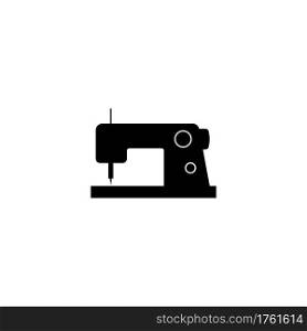 Sewing machine icon vector illustration design logo