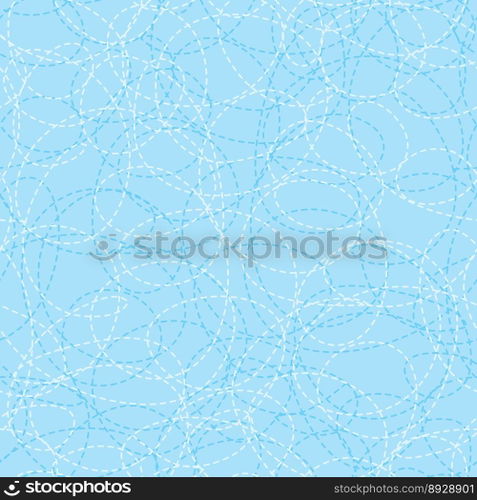Sewing pattern vector image