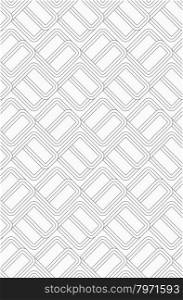 Shades of gray countered bricks.Seamless stylish geometric background. Modern abstract pattern. Flat monochrome design.