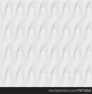 Shades of gray irregular waves.Seamless stylish geometric background. Modern abstract pattern. Flat monochrome design.