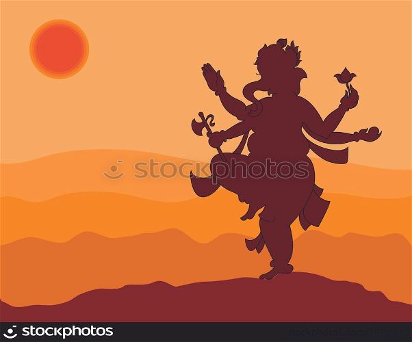 Shadow Art Ganesha