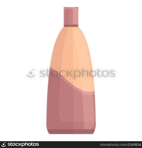 Shampoo bottle icon cartoon vector. Cosmetic container. Soap gel. Shampoo bottle icon cartoon vector. Cosmetic container