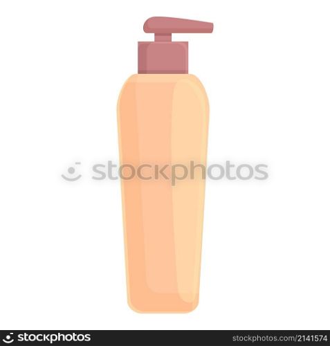 Shampoo dispenser icon cartoon vector. Cosmetic bottle. Soap pump. Shampoo dispenser icon cartoon vector. Cosmetic bottle