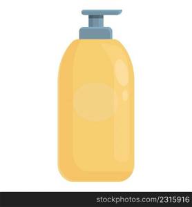 Shampoo dispenser icon cartoon vector. Cosmetic face. Cream care. Shampoo dispenser icon cartoon vector. Cosmetic face
