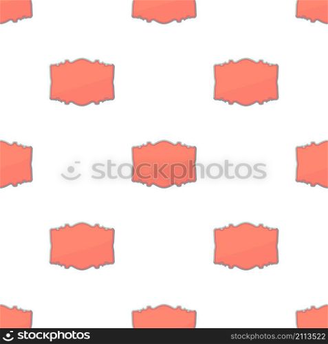 Shaped label pattern seamless background texture repeat wallpaper geometric vector. Shaped label pattern seamless vector