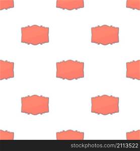 Shaped label pattern seamless background texture repeat wallpaper geometric vector. Shaped label pattern seamless vector