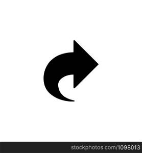 Share arrow icon simple design. Vector eps10