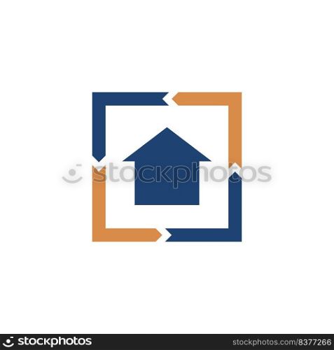 share house icon logo element