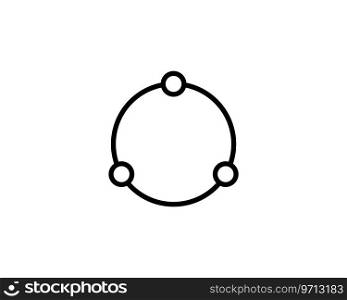 Share icon sharing symbol modern simple flat Vector Image