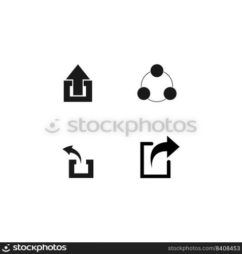share icon stock illustration design
