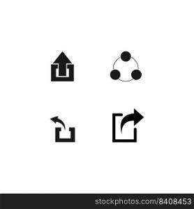 share icon stock illustration design