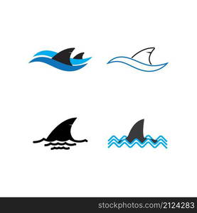 shark fin icon vector illustration design