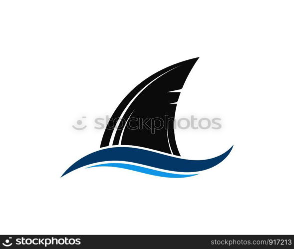 shark fin icon vector illustration design