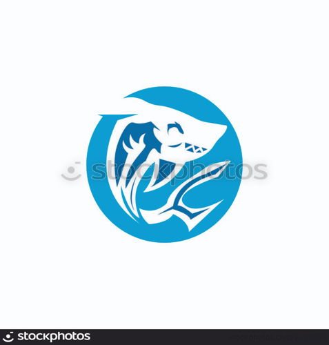 Shark icon and symbol vector illustration