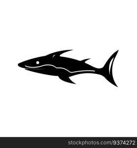 Shark icon logo design vector illustration